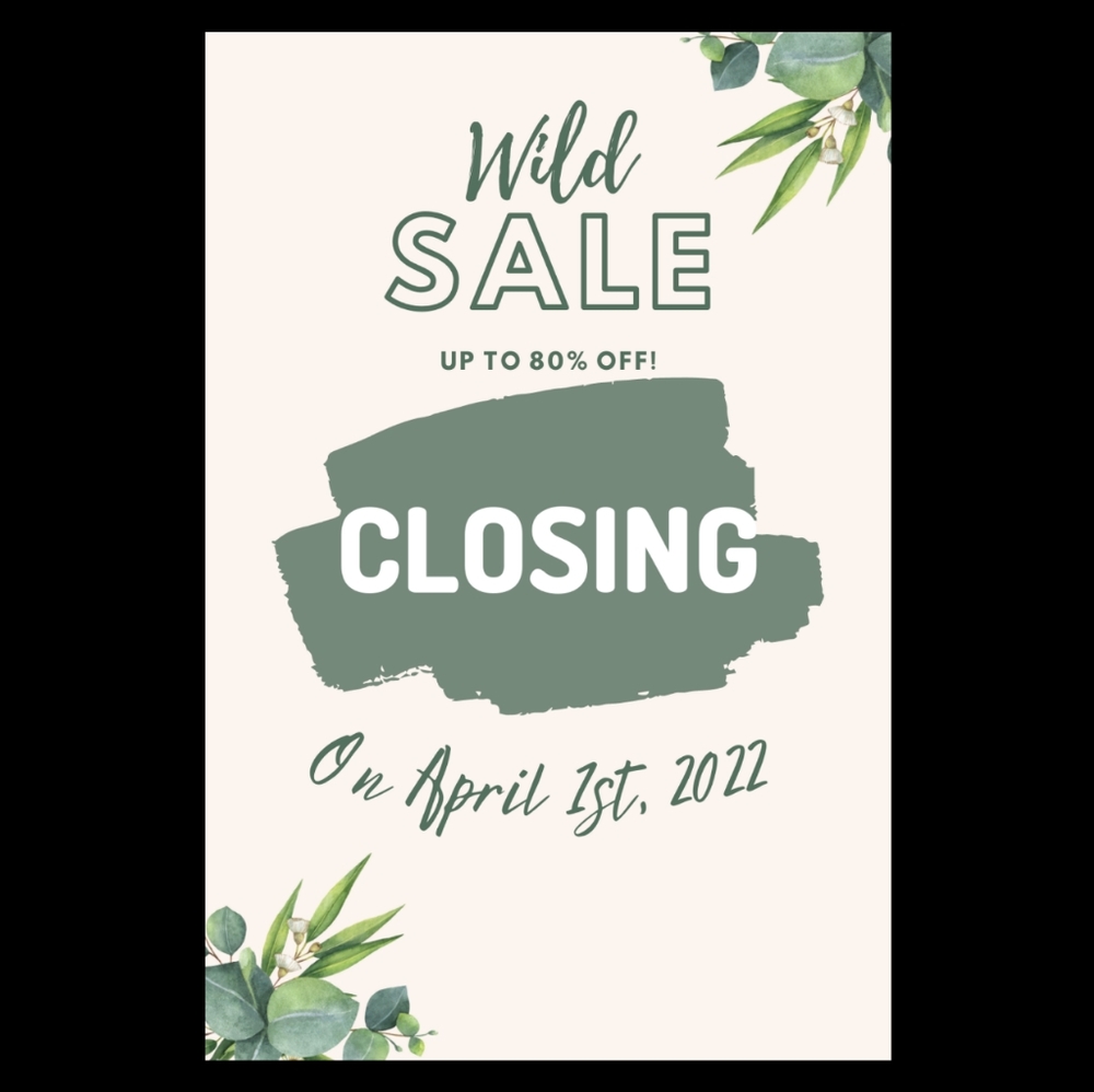 CLOSING SALE